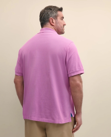 Big & Tall Cotton Pique Polo Shirt, image 4