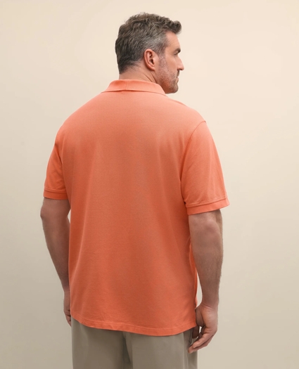 Big & Tall Cotton Pique Polo Shirt, image 3