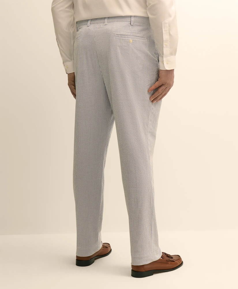 Big & Tall Cotton Seersucker Pants, image 3