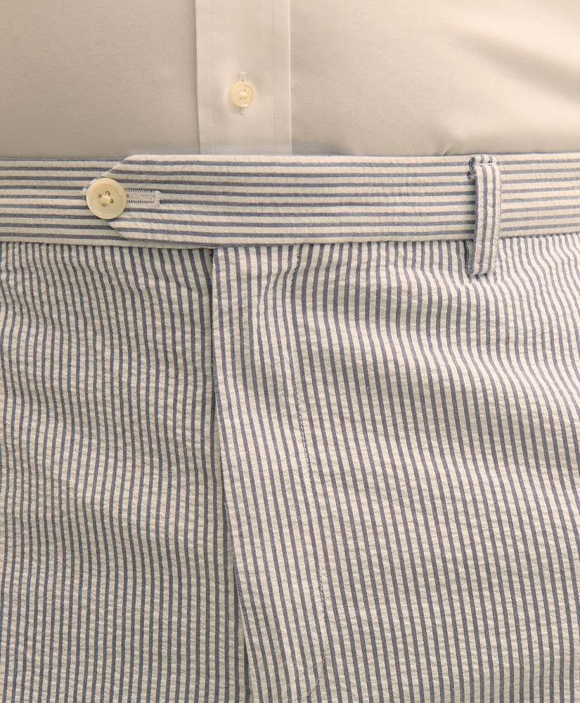 Big & Tall Cotton Seersucker Pants, image 4