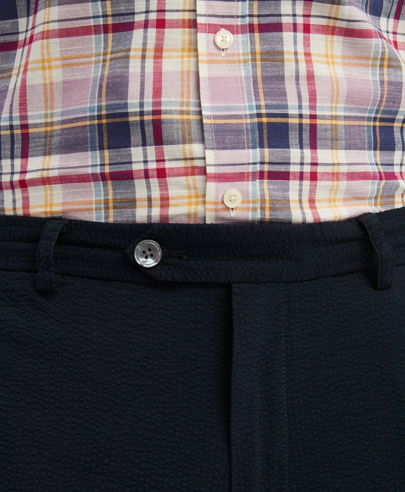 Big & Tall Cotton Seersucker Pants, image 3