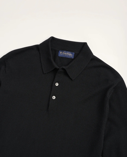 Big & Tall Merino Polo Sweater, image 2