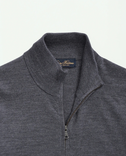 Big & Tall Ultimate Merino Wool Full Zip Sweater, image 2