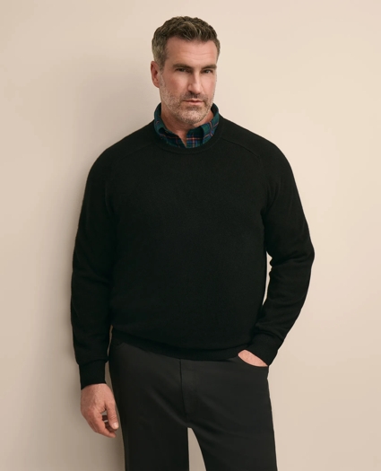 Big & Tall 3-Ply Cashmere Crewneck Sweater, image 1