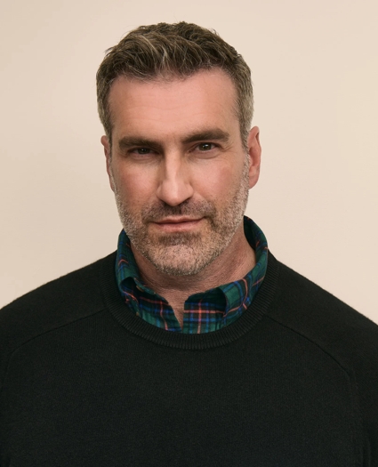 Big & Tall 3-Ply Cashmere Crewneck Sweater, image 2