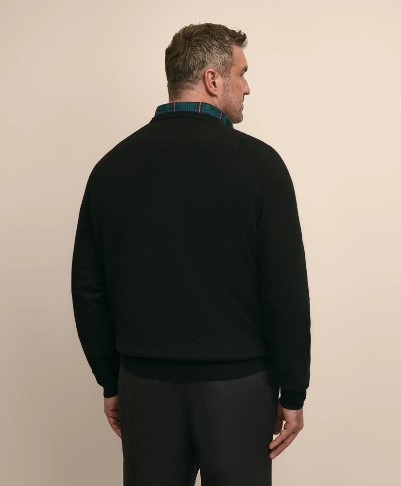 Big & Tall 3-Ply Cashmere Crewneck Sweater, image 3