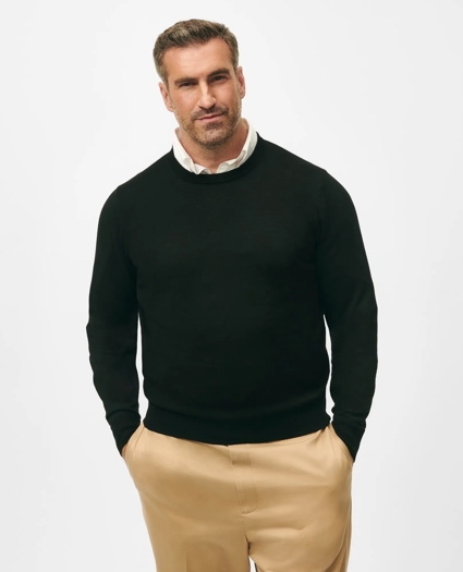 Big & Tall Ultimate Merino Wool Crewneck Sweater, image 1