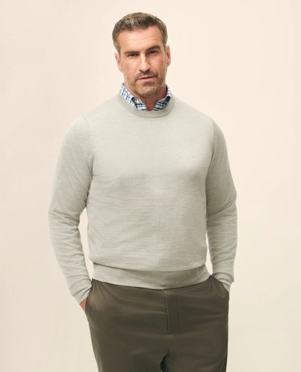 Big & Tall Ultimate Merino Wool Crewneck Sweater