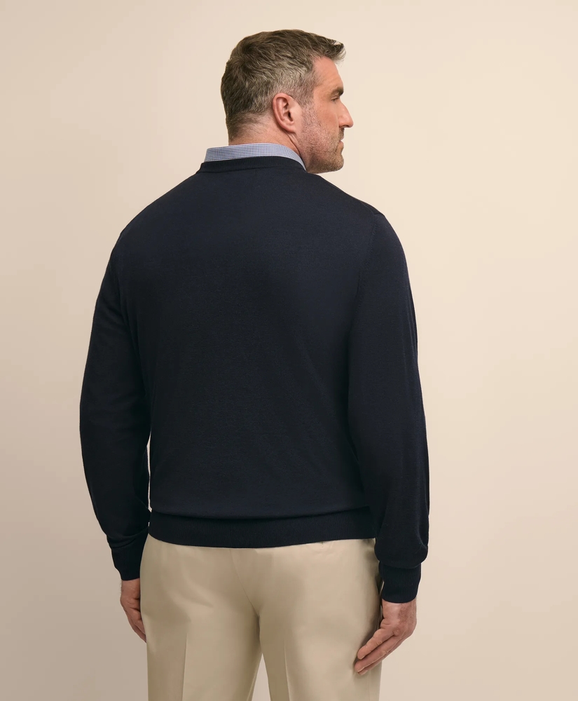 Big & Tall Ultimate Merino Wool Crewneck Sweater, image 3