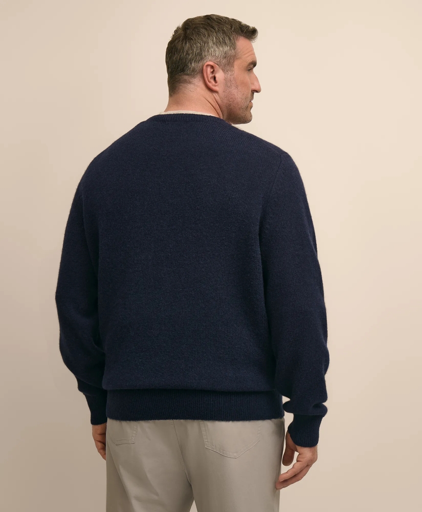 Big & Tall Wool Argyle Sweater, image 3