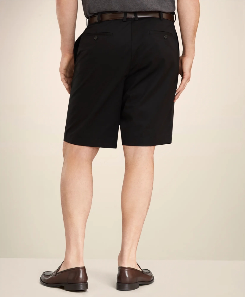 Big & Tall 10" Flat Front Stretch Advantage Chino® Shorts, image 3