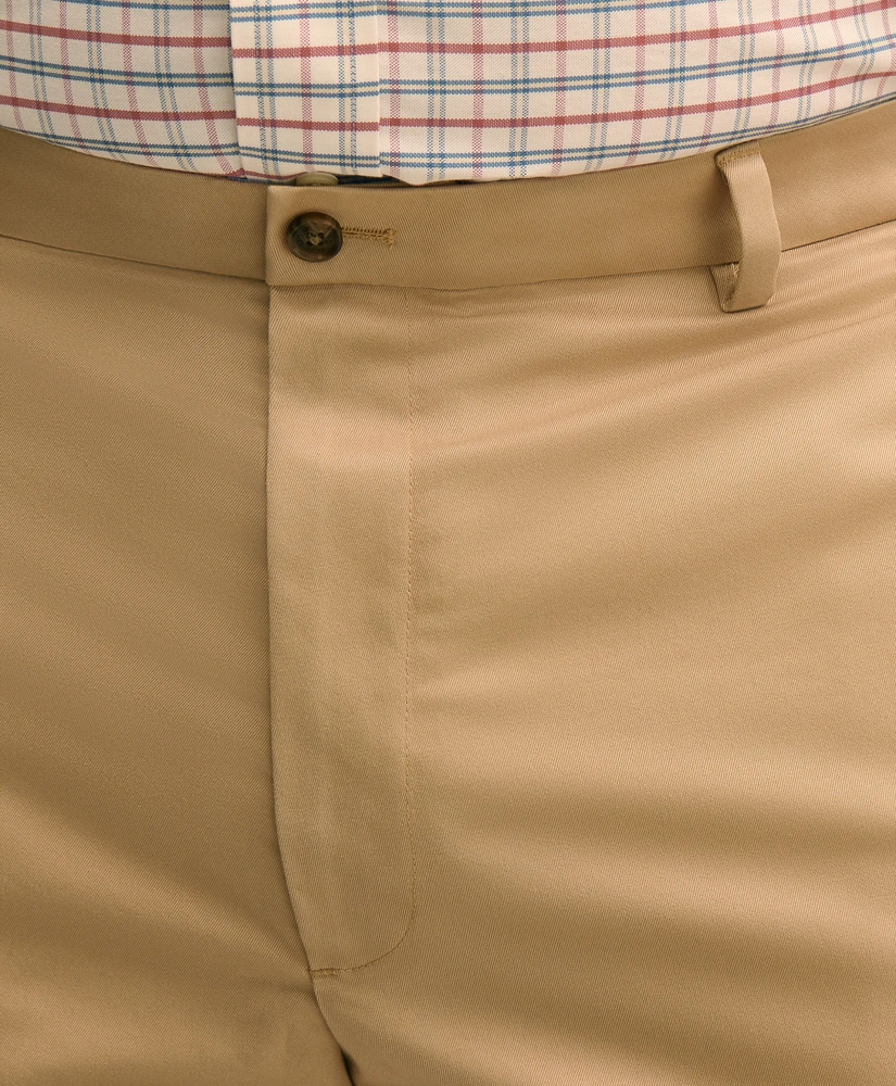 Big & Tall 10" Flat Front Stretch Advantage Chino&reg; Shorts, image 4