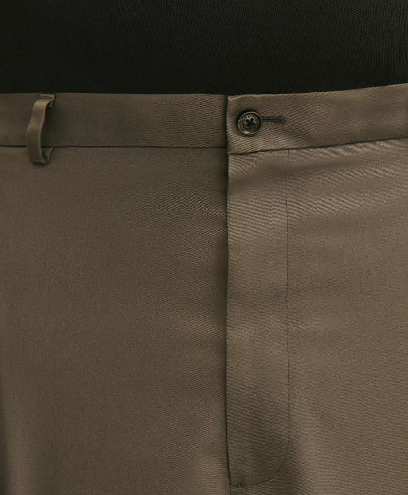 Big & Tall 10" Flat Front Stretch Advantage Chino&reg; Shorts, image 4