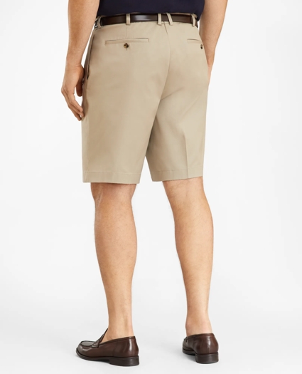 Big & Tall Pleat Front Stretch Advantage Chino® Shorts, image 3
