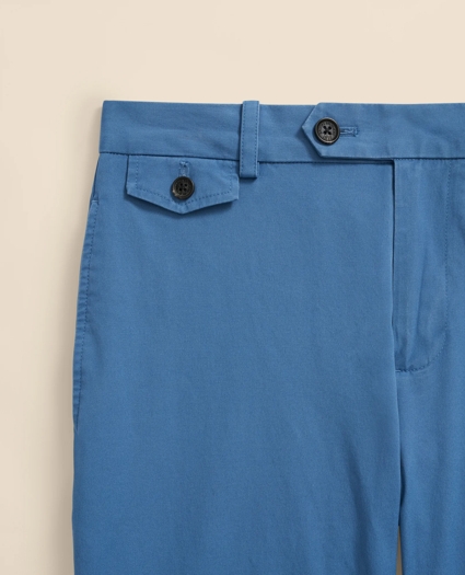 Big & Tall 9" Stretch Supima® Cotton Poplin Shorts, image 2