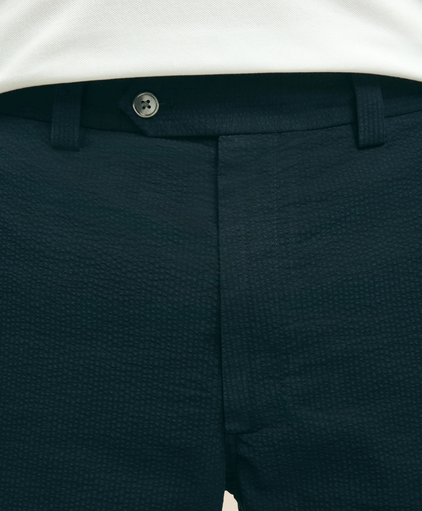 Big & Tall Cotton Seersucker Shorts, image 3
