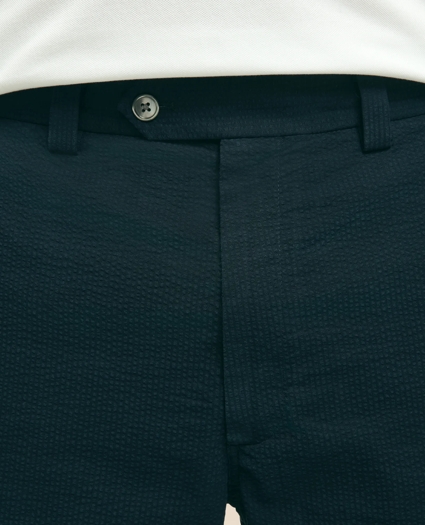 Big & Tall Cotton Seersucker Shorts, image 3