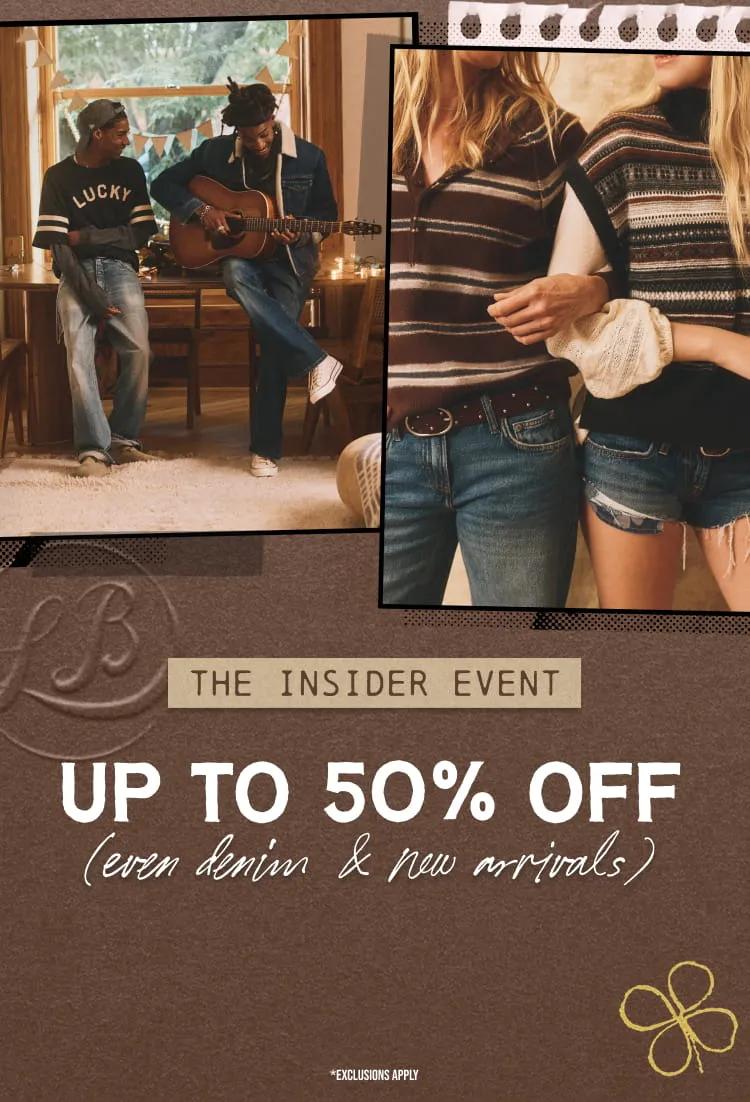 The Insider Event - Even Denim & New Arrivals Background